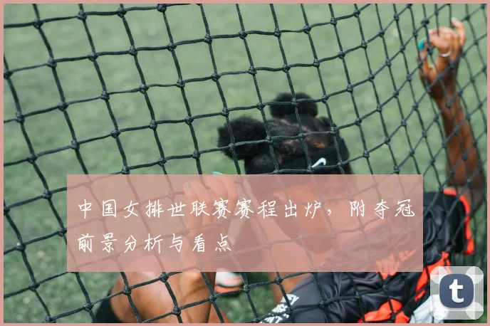 中国女排世联赛赛程出炉，附夺冠前景分析与看点